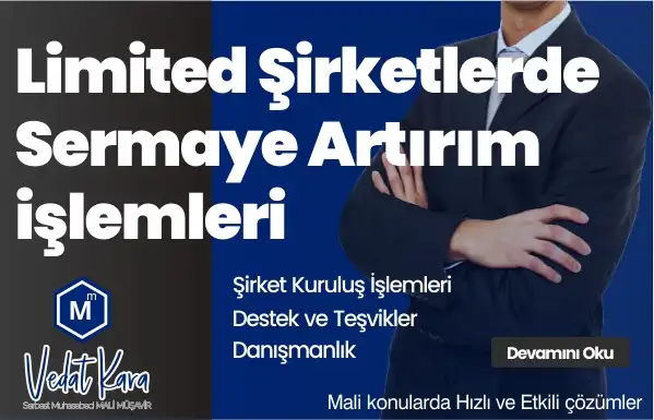 limited şirketlerde sermaye artırımı