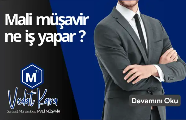 Mali müşavir ne yapar ?